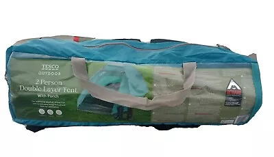 £30 • Buy Tesco Outdoor 2 Person Double Layer Tent With Porch
