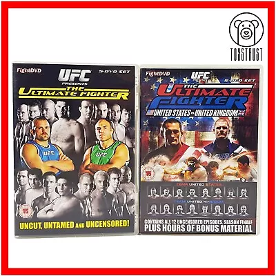 UFC The Ultimate Fighter Season 1 + Season 9 DVD Boxset 2x Bundle Lot Region 2 • £12.99