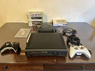 $75 • Buy Xbox 360 Elite Console 120 Gb Slightly Used + Game Bundle 