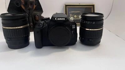 £82.19 • Buy Canon EOS 650D Body + Zubehörpaket