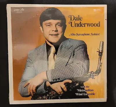 Dale Underwood Alto Saxophone Soloist GOLDEN CREST Rare Quad Vinyl LP Jazz VG • $4.99