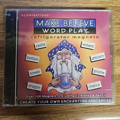 Make Believe Word Play Illuminations Refrigerator Magnets BRAND NEW SEALED RARE! • $42.14