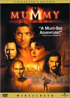 The Mummy Returns (Widescreen Collector's Edition) - DVD - VERY GOOD • $3.59