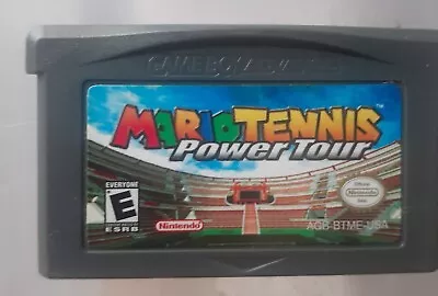 Mario Tennis: Power Tour Nintendo Game Boy Advance GBA Authentic Cartridge Only • $32