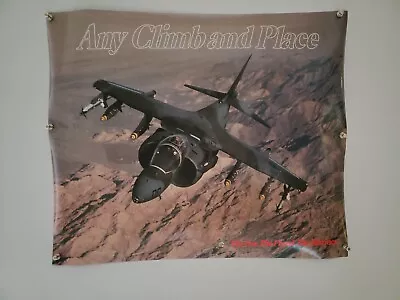 USMC Marine Any Climb And Place 1980s The Few The Proud The Marines Jet Poster • $39.95