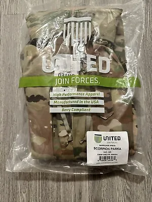 United Join Forces Barricade APECS Parka Factory Seconds Multicam SMALL REGULAR • $125