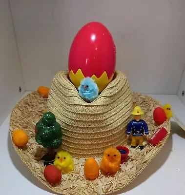 £18 • Buy Brand New Handmade Fireman Sam Naughty Norman's After The Eggs  Easter Bonnet 