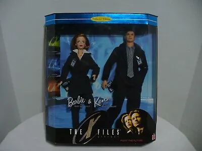 Barbie & Ken The X Files Giftset Fight The Future As Agents Scully & Mulder NIB • $44.99