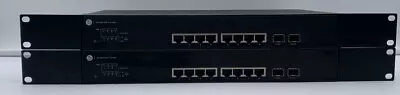 LOT OF (2) ARAKNIS Networks AN-300-SW-F-8 Managed Gigabit Switch Black 8-PORT • $99.91