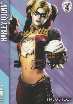 DC Injustice Gods Among Us Harley Quinn Insurgency Regular Series 4 23/130 • $1.99