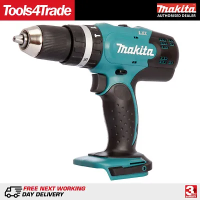 MAKITA DHP453Z 18V LXT Li-Ion Cordless 13mm 2 Speed Combi Drill Body Only • £55