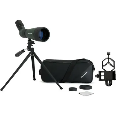 Celestron LandScout 12-36 X 60 Spotting Scope + Phone Adapter Digi Kit #52422 UK • £79