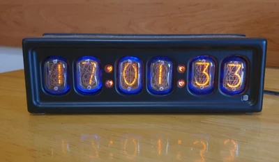 £107.08 • Buy Nixie Clock IN-12 With Tubes, Case And Adapter