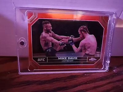 Mike Davis UFC Orange Reflector /25 • $115