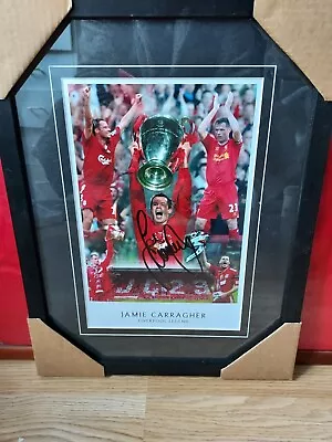 Jamie Carragher Signed And Framed Photo • £50