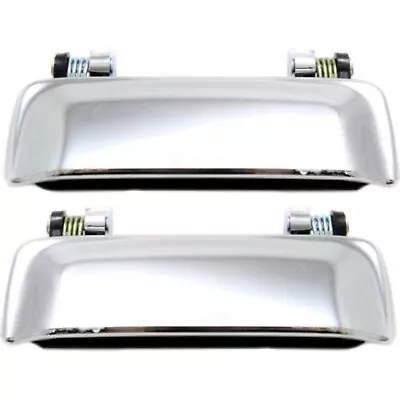 Door Handle Set For 2001-2011 Ford Ranger RWD All Chrome Front Outer 2Pc • $33.53