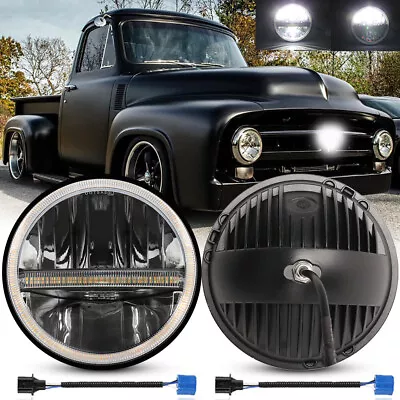 1PC 7  Projector LED Headlights Hi/Lo Beam For 1953-1977 Ford F-100 F-250 Pickup • $48.98