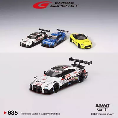 MINI GT 1:64 Model Car Nissan GT-R Nismo GT500 #3 NDDP Racing With B-Max 2021 • $27.50