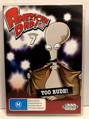 American Dad! Volume 7. Three Disc Set Dvd • $1.95