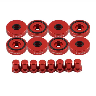 NICECNC Red B16 B18 Valve Cover Washer Seal Bolt Nut Kit For Acura Integra NSX • $21.85