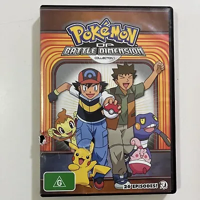 Pokemon DP BATTLE DIMENSION 1 : DVD • $5.82