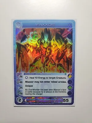 Maxxor Ultra Rare Holo Foil  1st Edition. Chaotic TCG Card Dawn Of Perim • $279