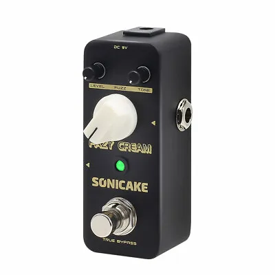 SONICAKE Fazy Cream True Bypass Vintage Fuzz Classic Guitar Effects Pedal US • $25.49