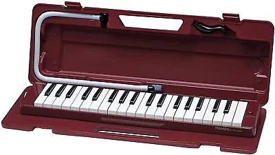 Yamaha Pianica Keyboard Harmonica Maroon P-37D Full 3 Octave Wide Range • $77.21