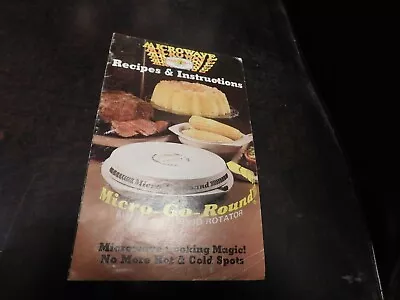 Micro-Go-Round Magazine Manual - No Date • $5.49