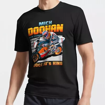 Mick Doohan Motogp Legend 90s Retro Style Active T-shirt • $25.99