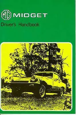 Mg Midget Mk3 1977 1978 Drivers Owners Operator Handbook Glovebox • $19.95