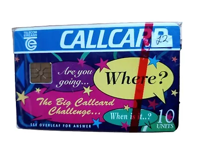 Ireland Phonecard. The Big CallCard Challenge Collectors Fair March 16/17 1996. • £2