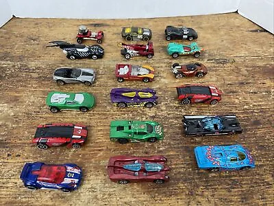 VTG Lot Of Hot Wheels Matchbox Concept Type Sports Racing Cars 1980's Batmobile • $9.99