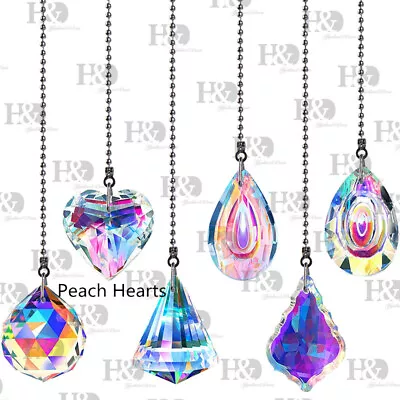 £3.99 • Buy Plated AB Color Dragon Eye Crystal Suncatcher Ball Rainbow Maker Hanging Pendant