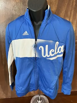 UCLA Adidas Track Jacket Women’s Small Bruins Blue Track & Field • £25.30