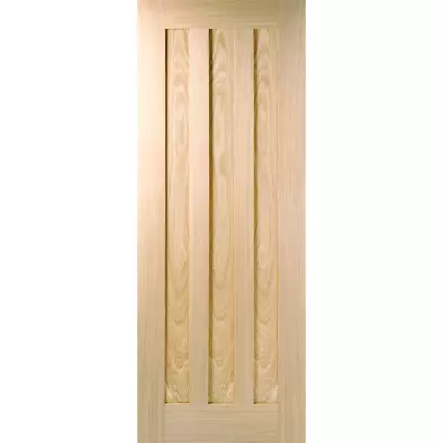 ✅ BRANDED Internal Door Solid Core Oak Veneer IDAHO Unfinished Brand New • £75.99