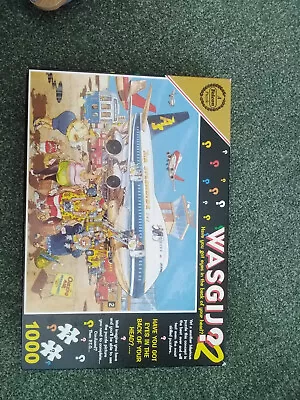 Wasgij 2 - Have You Got Eyes In The Back Of Your Head? 1000 Piece Puzzle. • £2.26