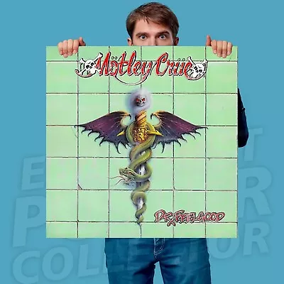 MOTLEY CRUE Dr Feelgood BANNER HUGE Vinyl Poster Tapestry Album Art • $32.25