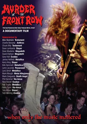 Metallica - Murder In The Front Row: The San Francisco Bay Thrash Metal Story [N • $16.83