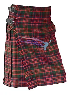 New Men's 5 Yard Scottish Kilts Tartan Kilt 13oz Highland Casual Kilt 6 Tartans • $27.98