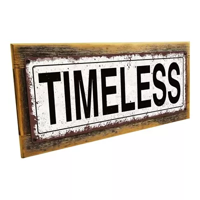 Timeless Metal Sign; Wall Decor For Home And Office • $29.99