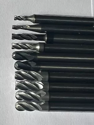 Carbide End Mill 6mm Shank 10 Pieces Job Lot SAM1 • £14