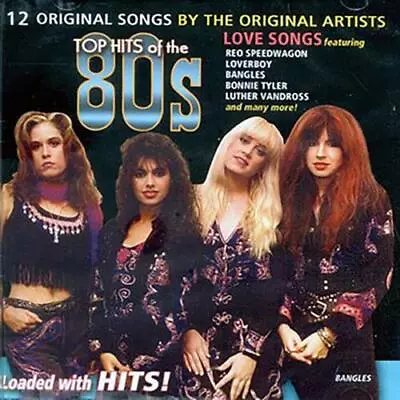 Love Songs Top Hits Of The 80s/various: Top Hits Of The 80s Love Songs/var (cd.) • £19.79