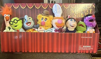 The Muppet Show 7  Plush Figure Set Sababa Toys New In Box Rare Complete 2004 • $175