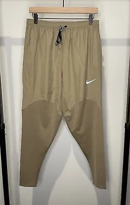 Nike Dri FIT Racing Joggers Men’s SIZE M Running Pants Khaki DQ4730-247 NWT • $60