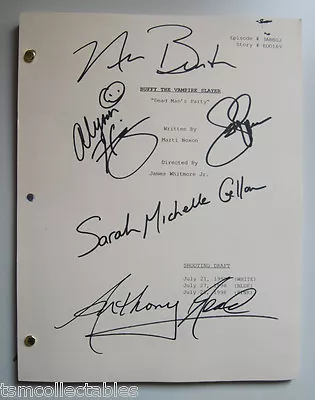 BUFFY THE VAMPIRE SLAYER Full Cast Autographed Script GELLAR HANNIGAN SMG • $9.95