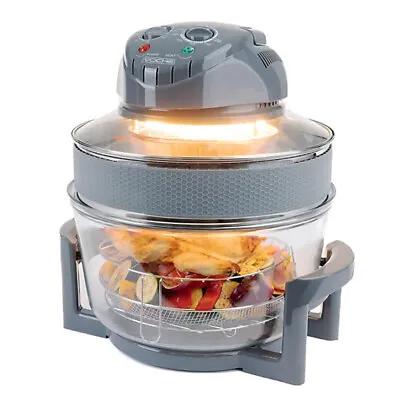 Air Fryer Halogen Convection Oven 1400W Multi Function Low Fat Cooker 17 Litres • £30.88