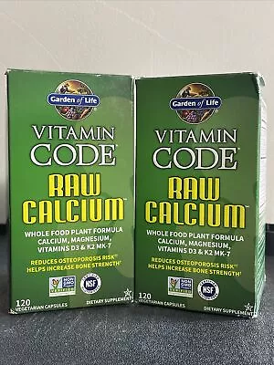 Garden Of Life Vitamin Code Raw Calcium Read Description • $64.99