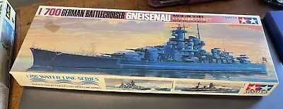 Tamiya 1/700 Water Line Series ~  German Battlecruiser GNEISENAU ~ Sealed Parts • $78.99