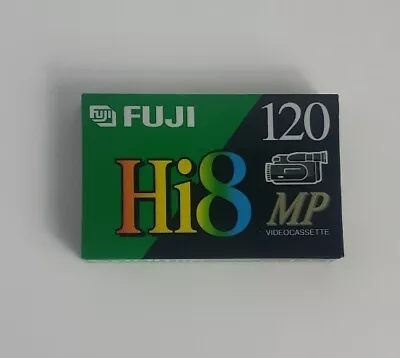 Fuji Film Hi8 P6-120 MP Professional Grade Videocassette Tape - Factory Sealed • $14.88